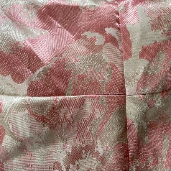 Lovers and Friends Urgonia Gown Pink Tonal brocade strapless mermaid Revolve S - Picture 8 of 13